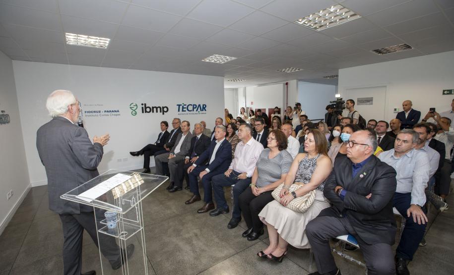 Tecpar, Fiocruz e IBMP inauguram Centro de Saúde Pública de Precisão