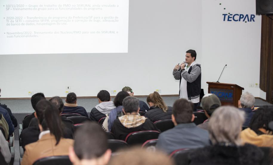 Palestra sobre novas funcionalidades e aplicações do SisRural