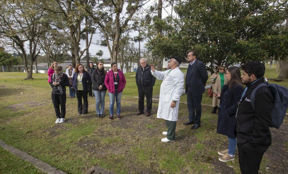 Câmpus Araucária recebe visita técnica de participantes do Roadmap Biotecnologia 2031