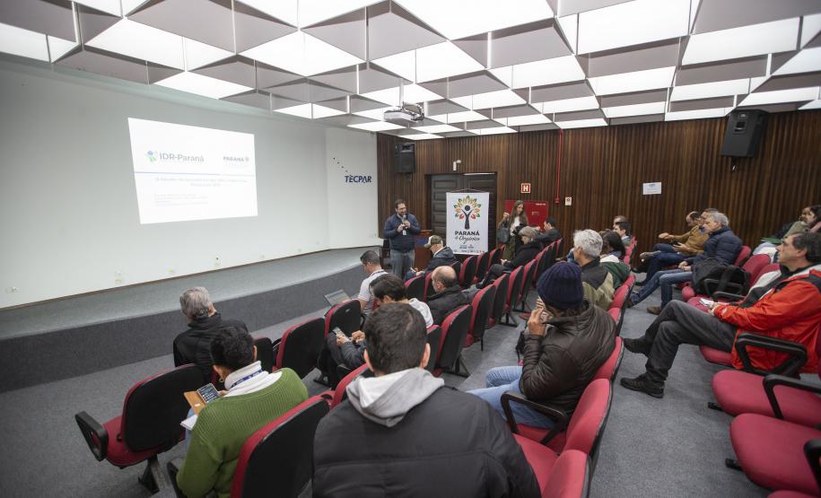 Palestra: o desafio da merenda escolar 100% orgânica no Paraná em 2030.