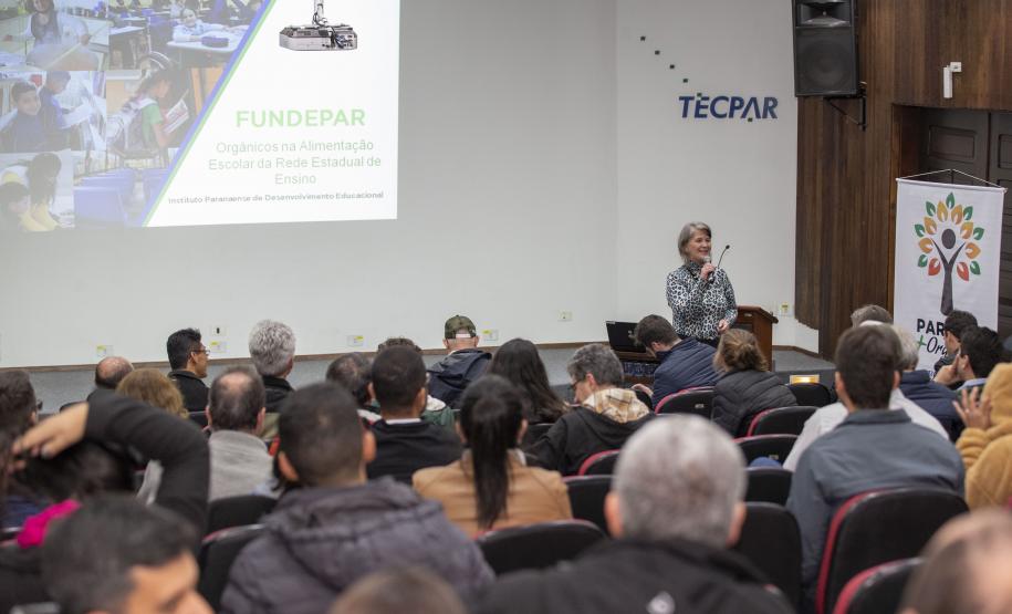 Palestra: o desafio da merenda escolar 100% orgânica no Paraná em 2030.
