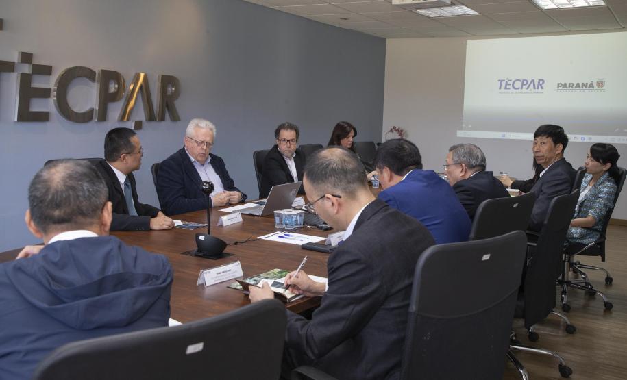Delegação chinesa visita Tecpar