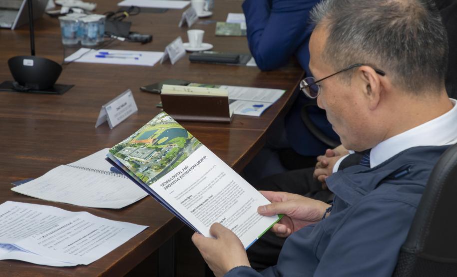 Delegação chinesa visita Tecpar