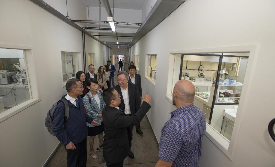 Delegação chinesa visita Tecpar