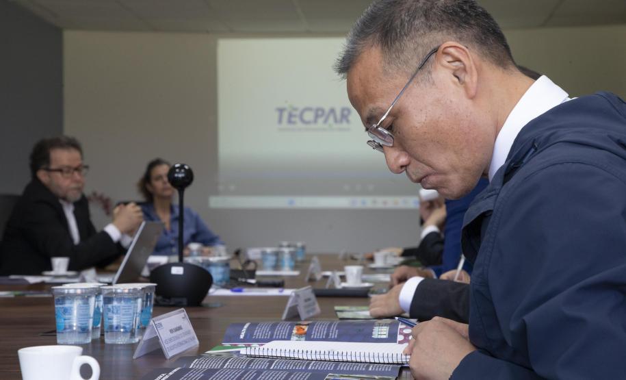 Delegação chinesa visita Tecpar