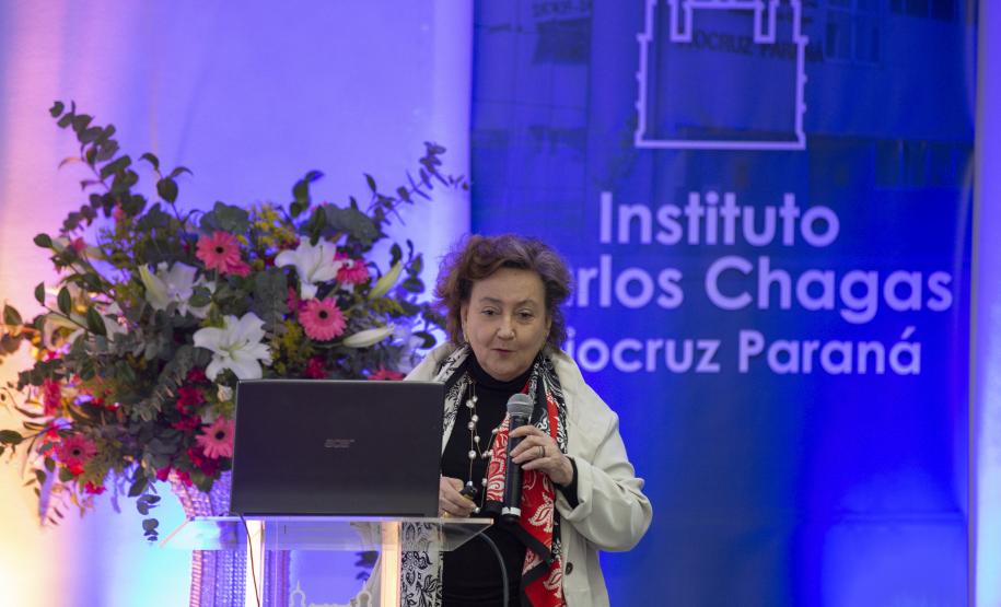 No Parque Tecnológico da Saúde, Margareth Dalcolmo reitera importância da vacinação