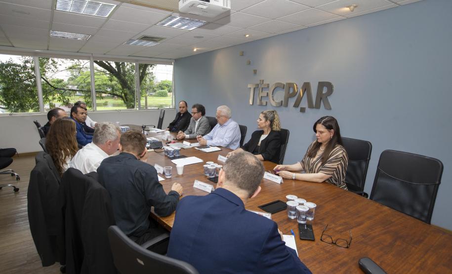 Comitiva Hungria no Tecpar