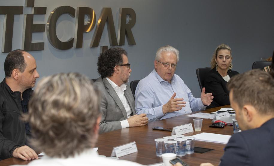 Comitiva Hungria no Tecpar