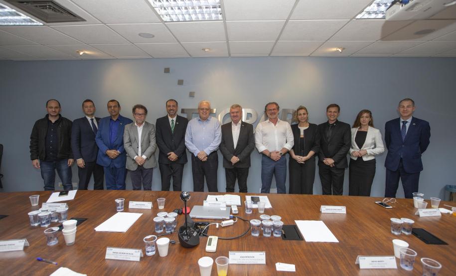 Comitiva Hungria no Tecpar