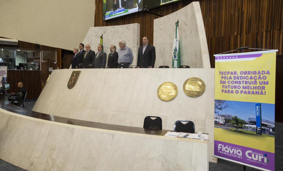 Tecpar recebe homenagem da Assembleia Legislativa