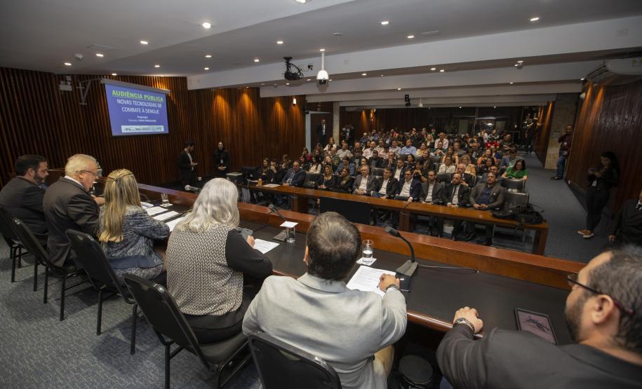 Tecpar participa de audiência publica sobre Novas Tecnologias de Combate à Dengue