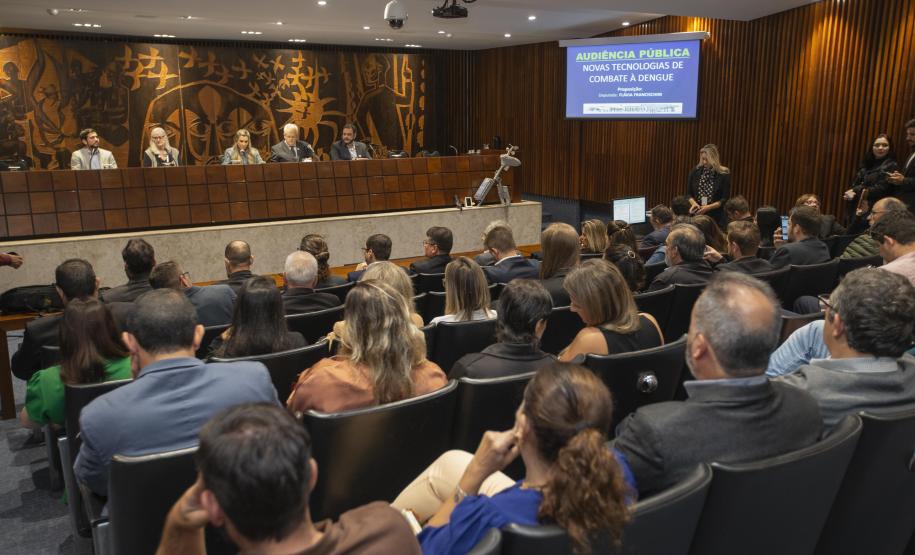 Tecpar participa de audiência publica sobre Novas Tecnologias de Combate à Dengue