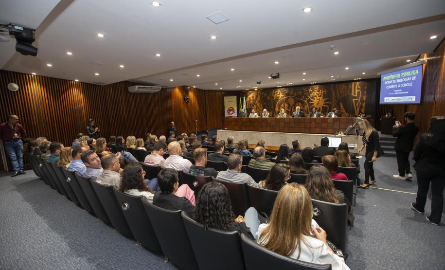 Tecpar participa de audiência publica sobre Novas Tecnologias de Combate à Dengue