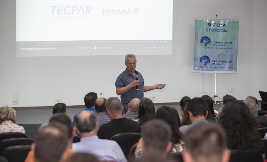 Tecpar realiza palestra sobre hidrogênio renovável para Conselhos Regionais de Química