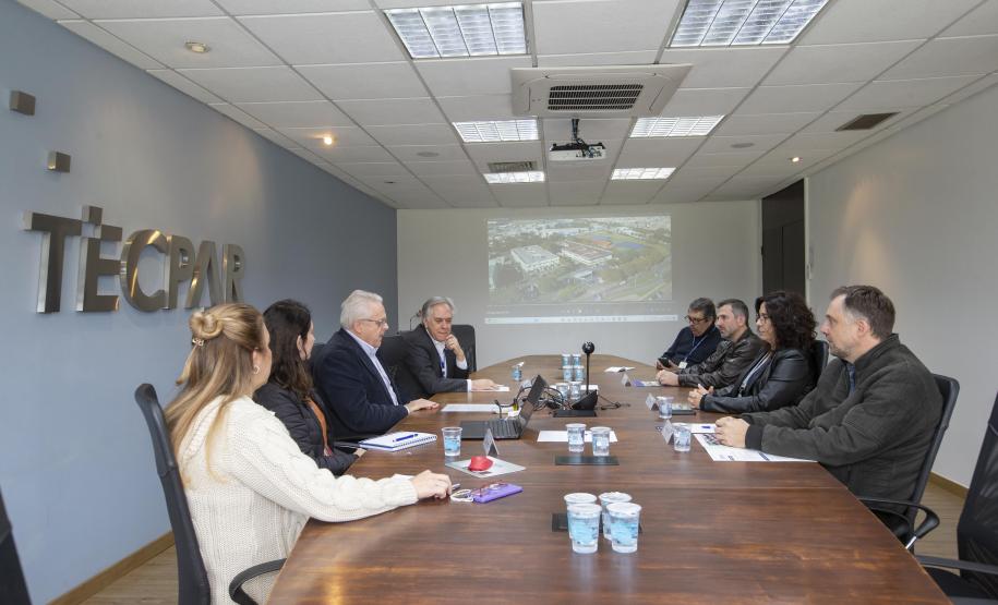 Tecpar recebe visita da nova diretora-presidente do Fundepar