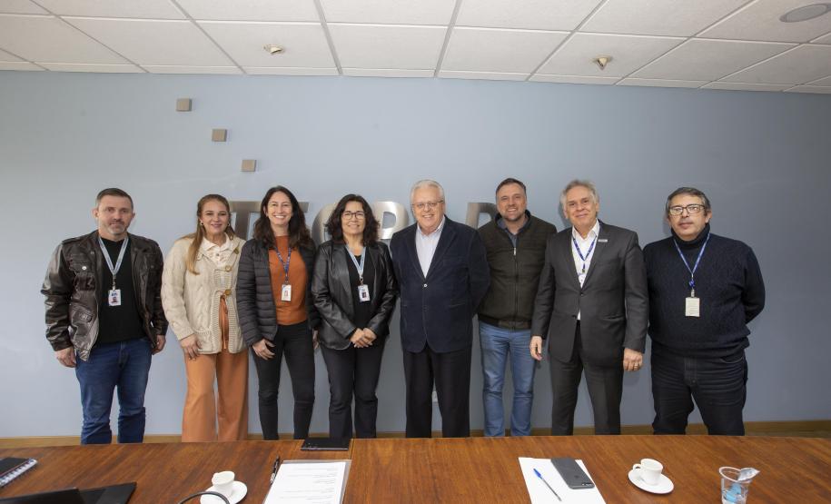 Tecpar recebe visita da nova diretora-presidente do Fundepar