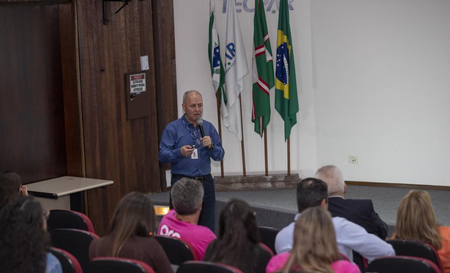 Tecpar realiza palestra sobre ações para proteção da mulher contra a violência
