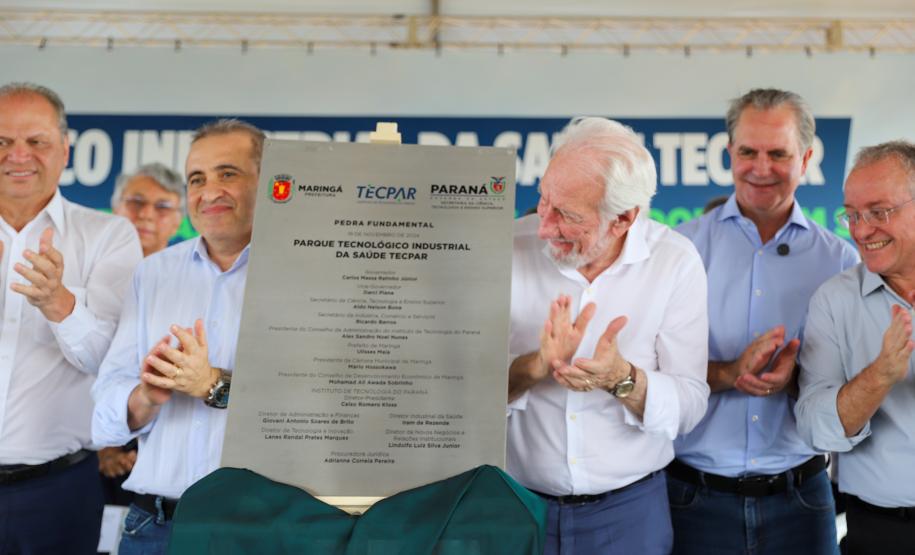 Evento marca início oficial das obras do Parque Tecnológico do Tecpar em Maringá