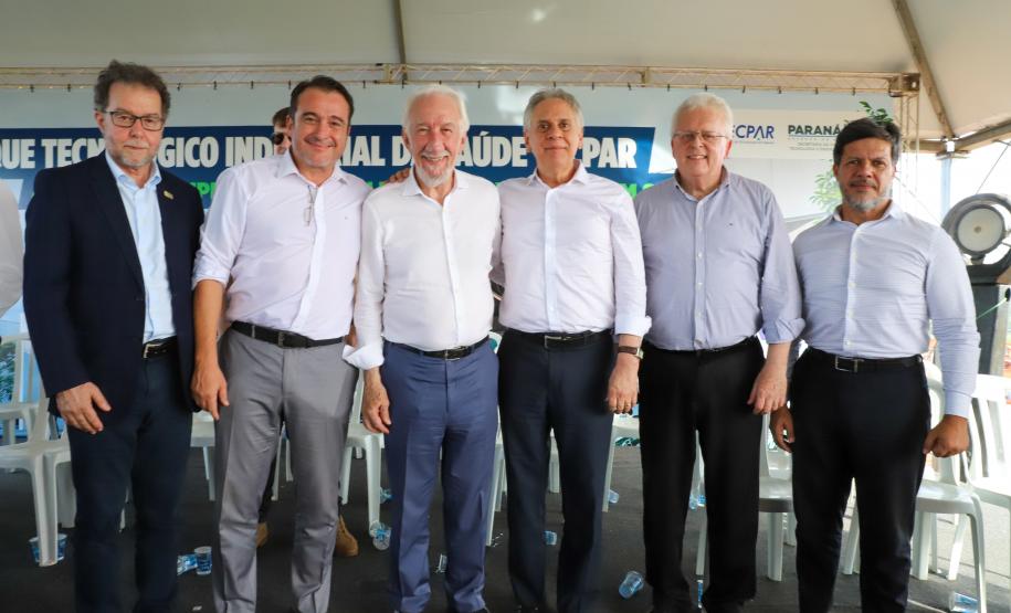 Evento marca início oficial das obras do Parque Tecnológico do Tecpar em Maringá