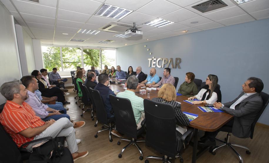 Empresários do Maranhão visitam o Tecpar para conhecer ecossistema de inovação