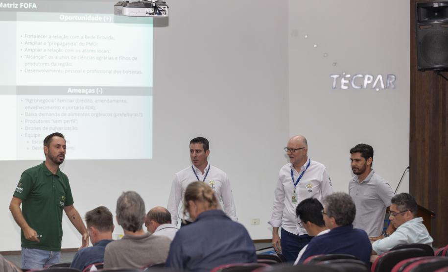 Tecpar sedia reunião estratégica do programa Paraná Mais Orgânico