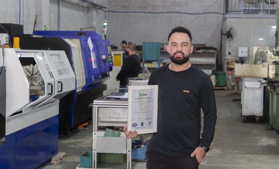Com certificações, Tecpar amplia competitividade de pequenas empresas
